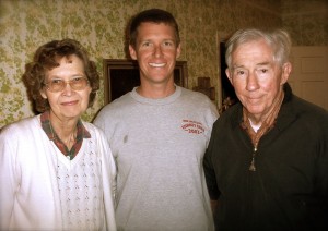 Me with Mom and Dad, 2008